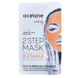 Máscara Facial Océane - Dual-Step Mask Amêndoas e Vitamina E - 1 Un Menor preço em Máscara Facial Océane - Dual-Step Mask Amêndoas e Vitamina E - 1 Un