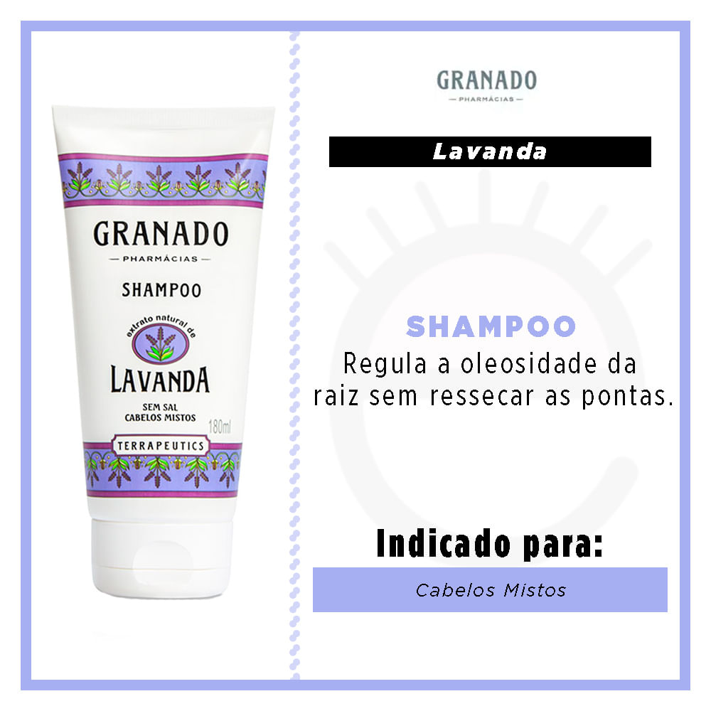 Shampoo Terrapeutics Lavanda Granado