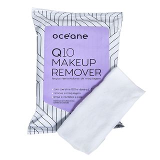 Lenços Removedores de Maquiagem Océane - Q10 Make-Up Remover - 20 Un Menor preço em Lenços Removedores de Maquiagem Océane - Q10 Make-Up Remover - 20 Un