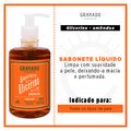 Sabonete Líquido Granado - Glicerina e Amêndoa 300ml
