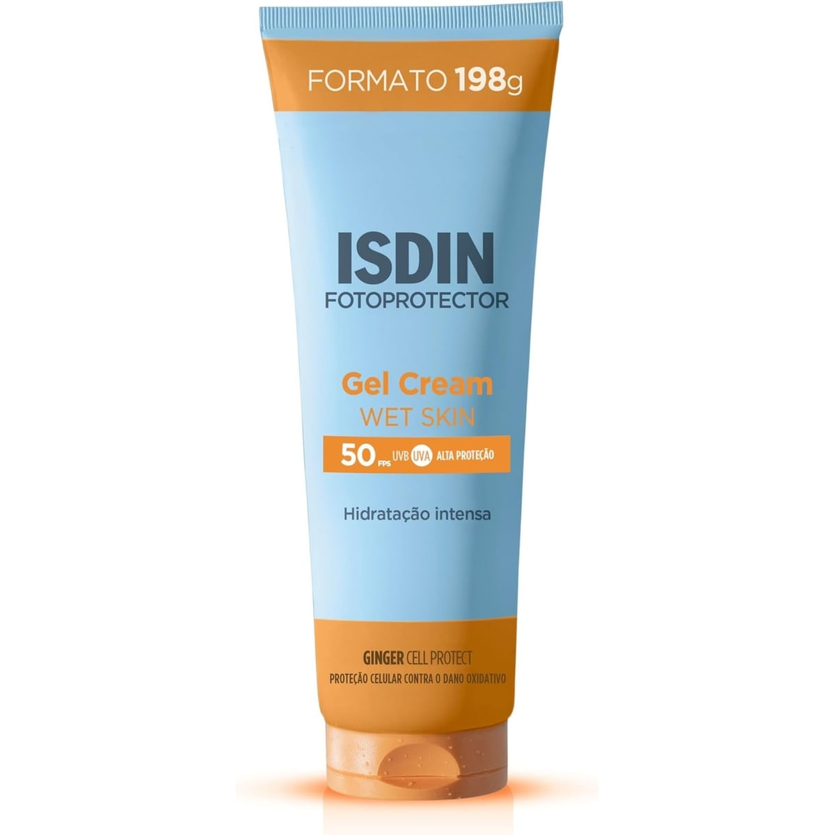 ISDIN Fotoprotector Gel Cream Wet Skin Hidratação Intensa FPS50