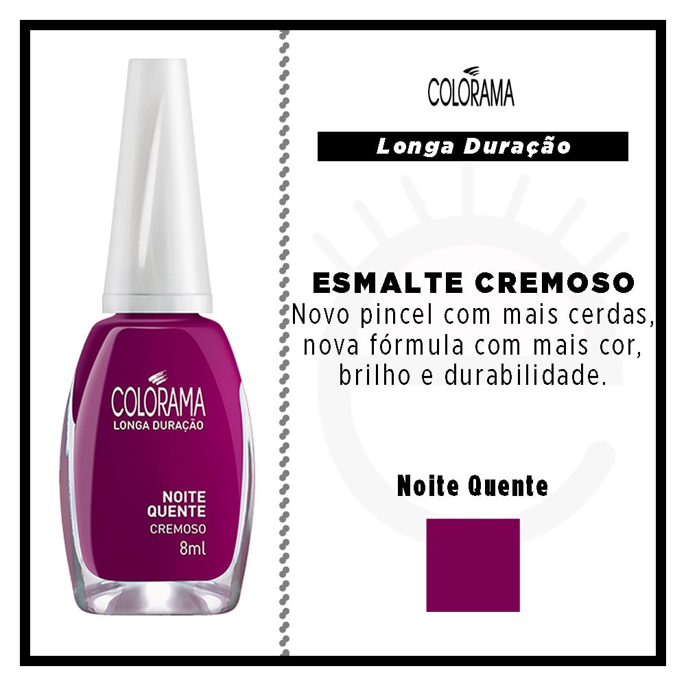 Esmalte Cremoso Colorama