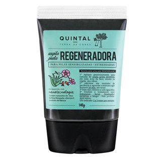 Máscara Facial Quintal - Argila Preta Regeneradora - 140g Menor preço em Máscara Facial Quintal - Argila Preta Regeneradora - 140g