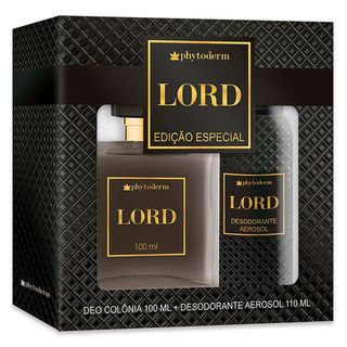 Kit Phytoderm Lord - Deo Colônia + Desodorante Menor preço em Kit Phytoderm Lord - Deo Colônia + Desodorante