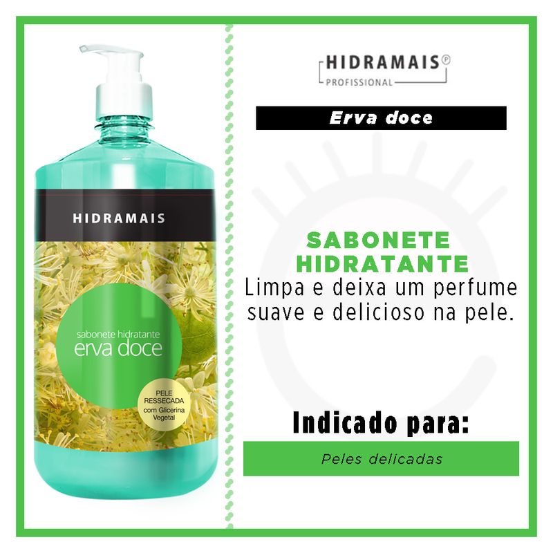 Sabonete de Limpeza Facial Hidramais 500ml