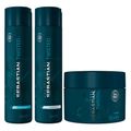 Kit Twisted Elastic Detangler Sebastian - Shampoo + Condicionador + Máscara Kit
