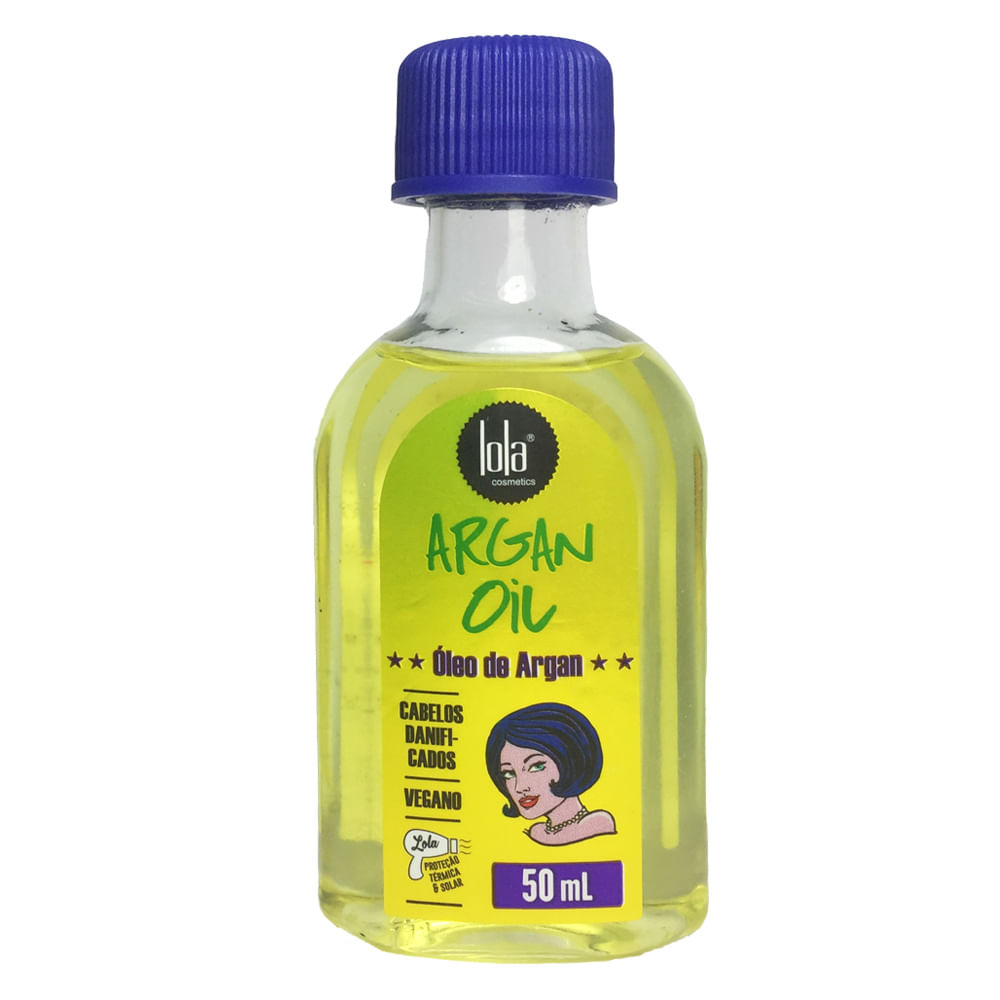 Lola Cosmetics Argan Oil - Óleo Capilar - 50ml