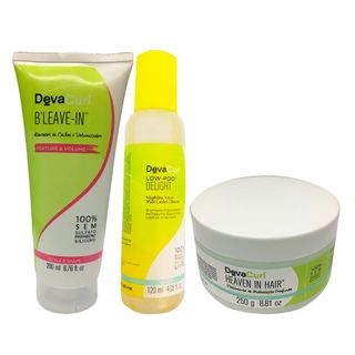 Deva Decadence Kit - Shampoo + Condicionador + Higienizador Menor preço em Deva Decadence Kit - Shampoo + Condicionador + Higienizador