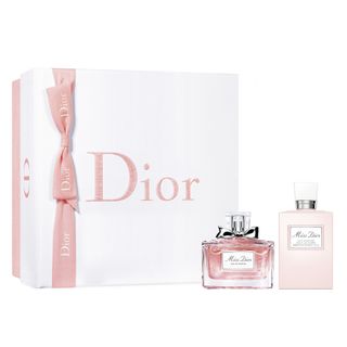 Kit Dior Coffret Miss Dior - Eau de Parfum + Hidratante Menor preço em Kit Dior Coffret Miss Dior - Eau de Parfum + Hidratante