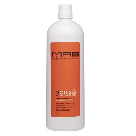 Condicionador Oils Recovery Tamanho Profissional MAB - 1L