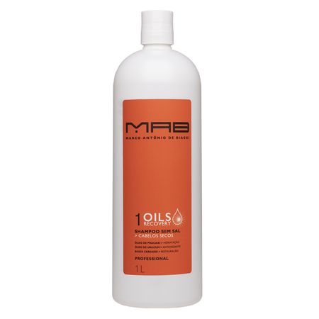 Shampoo Oils Recovery Tamanho Profissional MAB - 1L