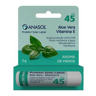 Protetor Solar Labial FPS45 Anasol - 5g é boa?