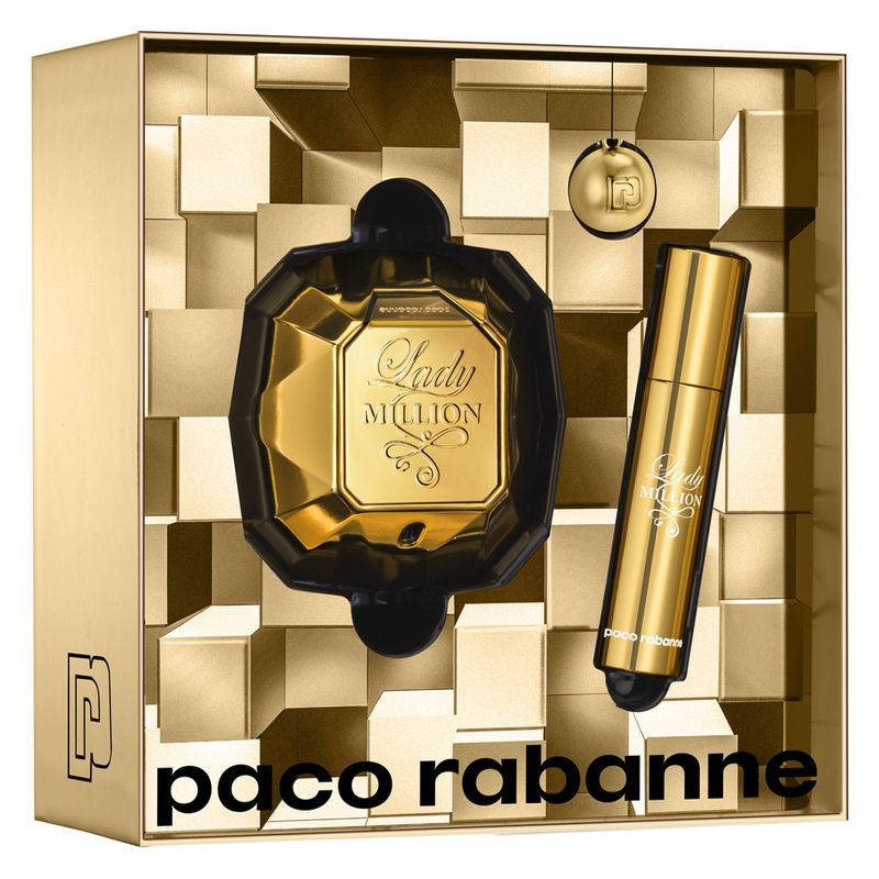 Rabanne Lady Million Kit - Eau de Parfum + Travel Size - Época