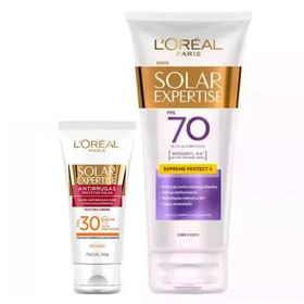 loreal-paris-solar-expertise-ganhe-solar-expertise-facial-antirrugas-kit-protetor-solar-corporal-protetor-solar-facial