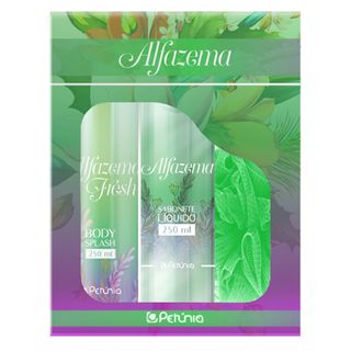 Petúnia Alfazema Kit - Body Splash + Sabonete Líquido + Esponja de Banho Menor preço em Petúnia Alfazema Kit - Body Splash + Sabonete Líquido + Esponja de Banho