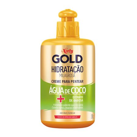 Creme-para-Pentear-Niely-Gold-Hidratação-Milagrosa-Água-de-Coco-280g--1