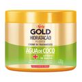 Creme de Tratamento Niely Gold  Hidratação Milagrosa Água de Coco 430g