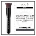 Pincel para Rosto Vult - Flat Top Kabuki 12 1 Un