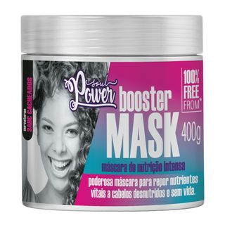 Máscara Nutrição Intensa Soul Power - Booster Mask - 400g Menor preço em Máscara Nutrição Intensa Soul Power - Booster Mask - 400g