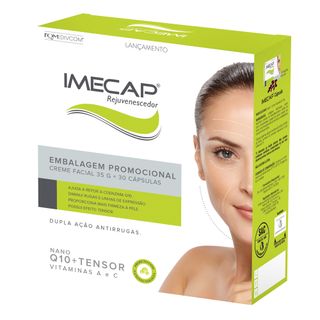Imecap Rejuvenescedor Kit - Cápsulas + Creme Menor preço em Imecap Rejuvenescedor Kit - Cápsulas + Creme