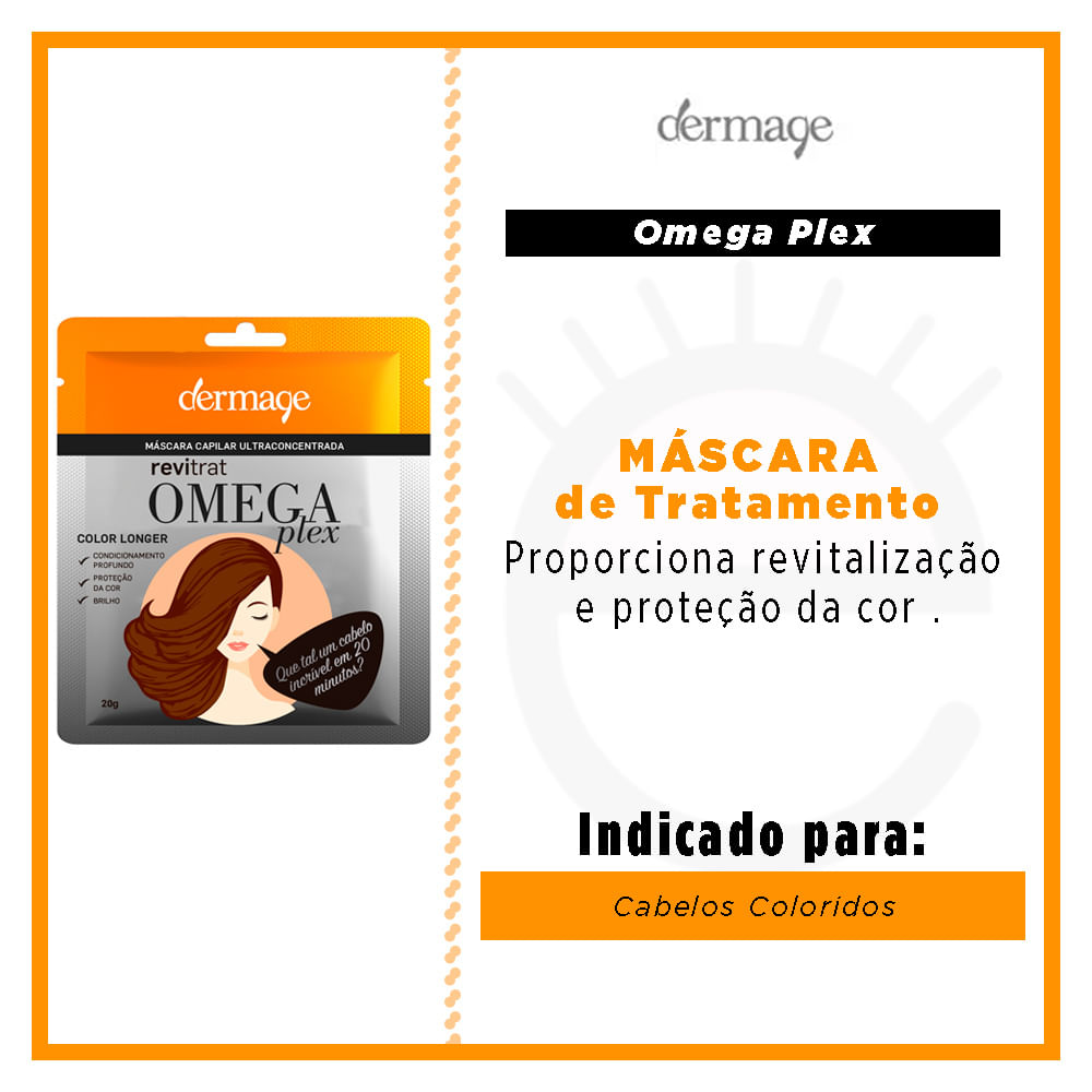 Máscara de Tratamento Dermage Revitrat Omegaplex Mask - Época ...