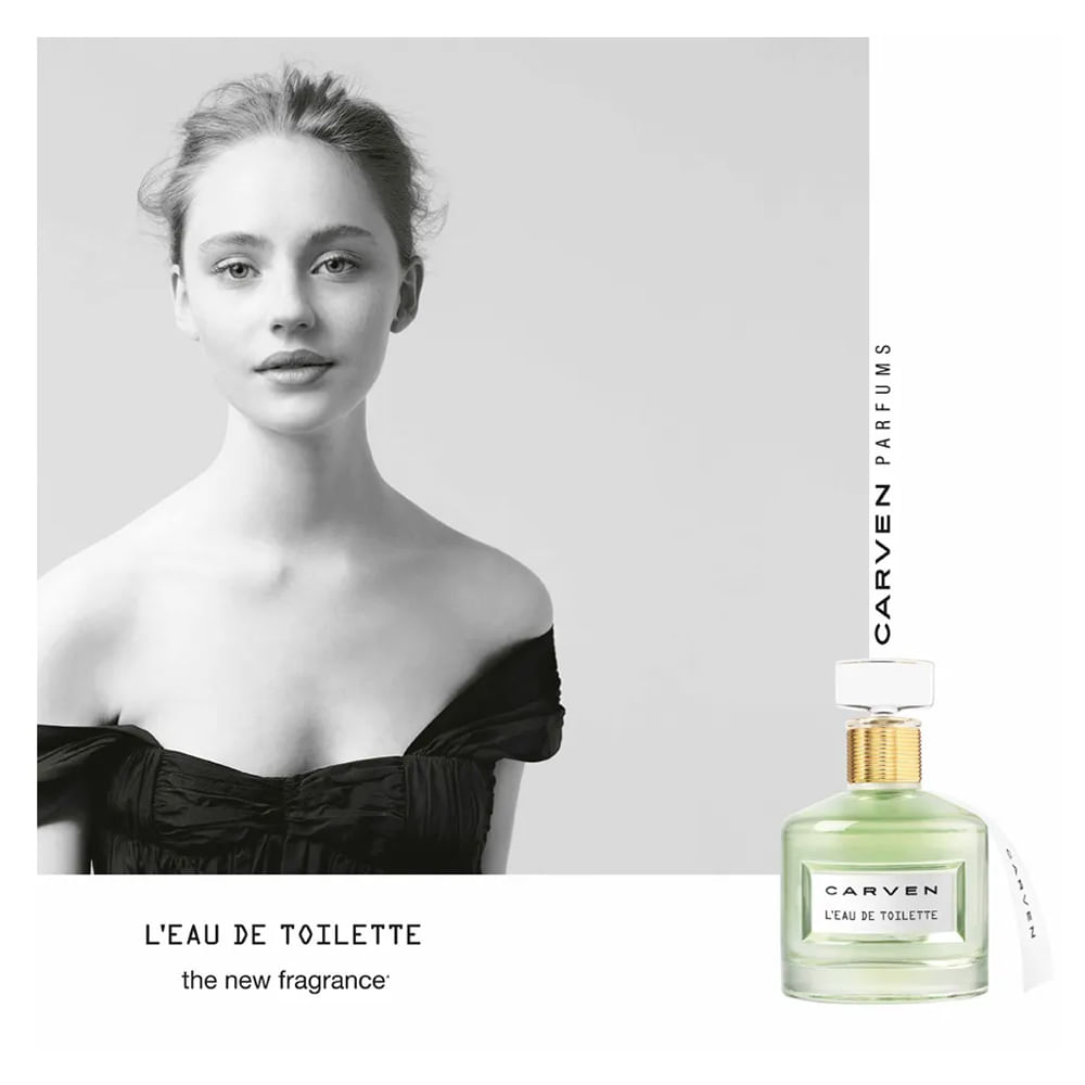 【値下げ】CARVEN L’EAU DE TOILETTE EDT 100ml Perfume Carven L'eau Carven Feminino - Época Cosméticos