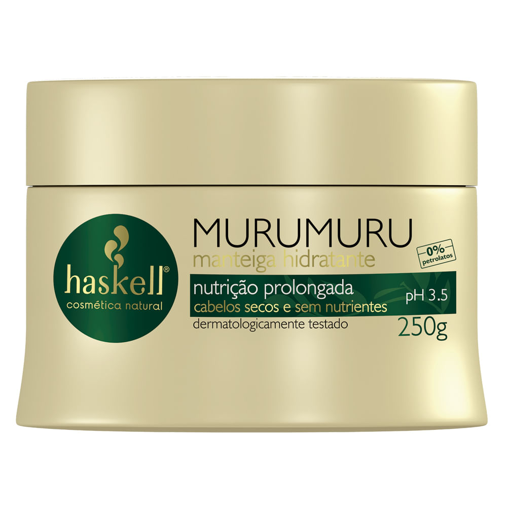 Haskell Mururmuru - Manteiga Hidratante - 250g