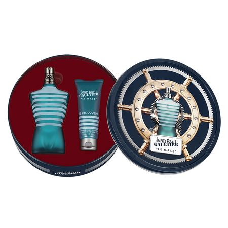 Jean-Paul-Gaultier-Le-Male-Kit---Perfume-Masculino-Eau-de-Toilette-+-Gel-de-Banho-Kit--1