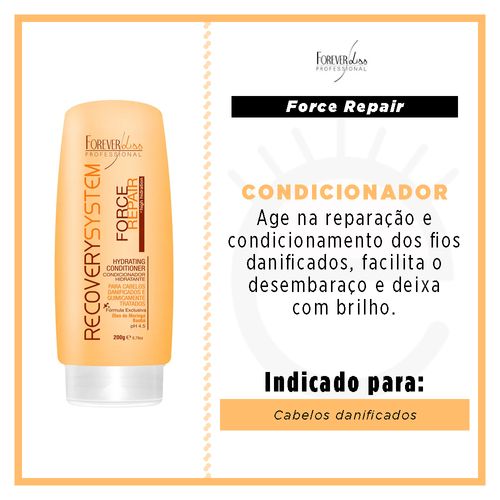 Kit Reparação em Casa Force Repair - Forever Liss