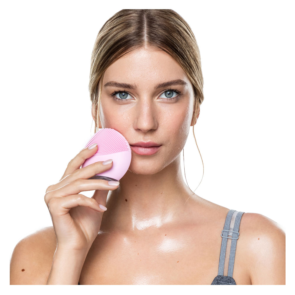 Luna Mini 2 Pearl Pink Foreo - Escova de Limpeza Facial - Época