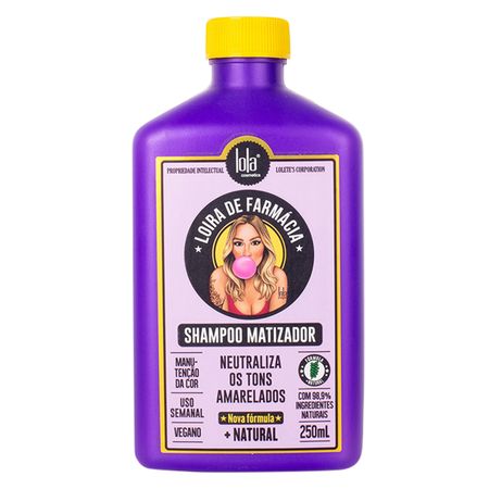 Lola Cosmetics Loira de Farmácia - Shampoo Matizador - 250ml