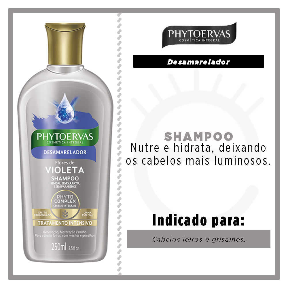 Phytoervas Desamarelador - Shampoo