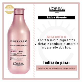 Loréal Professionnel Expert Shine Blonde Shampoo 300ml
