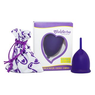 Coletor Menstrual Violeta Cup - Violeta Tipo A - 1 Un Menor preço em Coletor Menstrual Violeta Cup - Violeta Tipo A - 1 Un