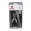 Alicate Inox para Cuticula 778-Ep + Espátula Dupla 371C + Palito 375-C Mundial - Kit Kit