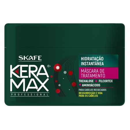 Keramax Hidratação Instantânea Skafe - Máscara de Tratamento - 350g