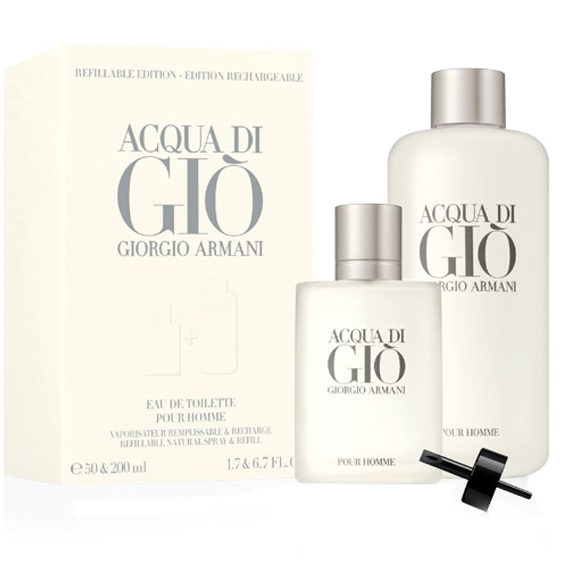 Kit Giorgio Armani Acqua Di Giò - Eau de Toilette 50ml + Refil