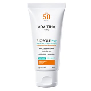 Protetor Solar Facial Ada Tina - Bisole Mat FPS 50 - 40ml Menor preço em Protetor Solar Facial Ada Tina - Bisole Mat FPS 50 - 40ml