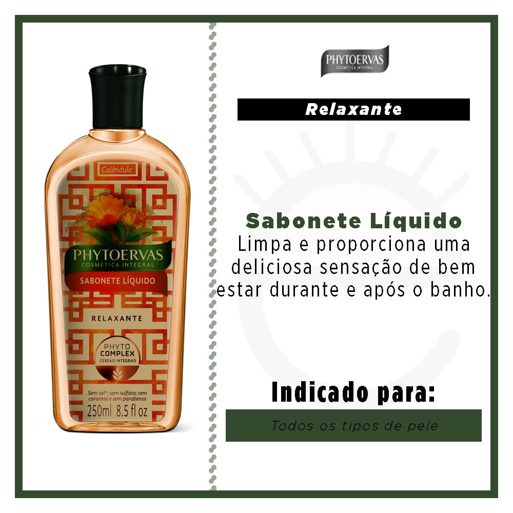 Sabonete Líquido Phytoervas - Calêndula