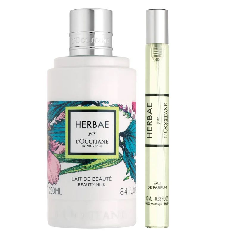 Kit L'Occitane en Provence Herbae - Leite Corporal + Eau de Parfum