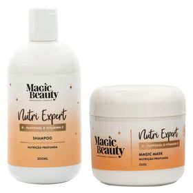 Kit-Nutri-Expert-Magic-Beauty---Shampoo---Mascara