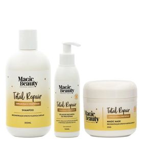 Kit-Total-Repair-Magic-Beauty---Shampoo---Condicionador---Leave-in-