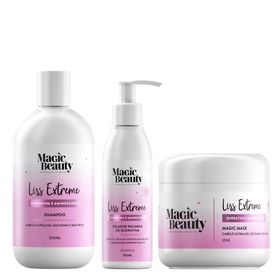 Kit-Liss-Extremesh-Magic-Beauty---Shampoo---Mascara---Leave-in