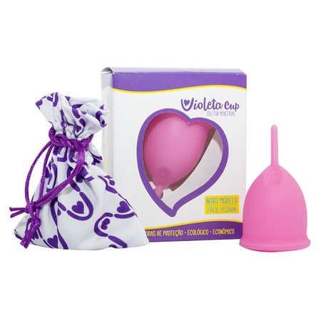 Calcinha Absorvente - Violeta cup