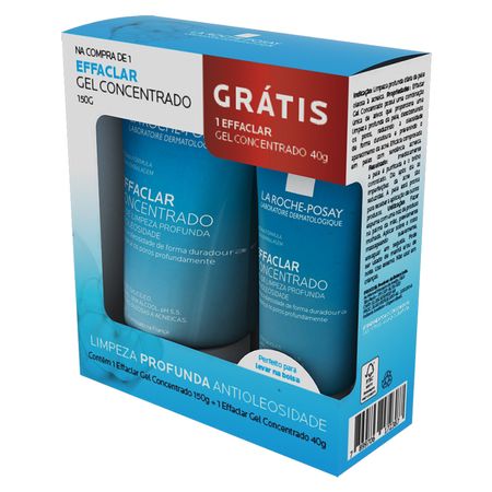 La-Roche-Posay-Effaclar-Concentrado--Kit---Gel-de-Limpeza-150ml-+-Gel-de-Limpeza-40ml-Kit--1