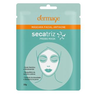 Máscara Facial Dermage - Secatriz Prebio - 10g Menor preço em Máscara Facial Dermage - Secatriz Prebio - 10g