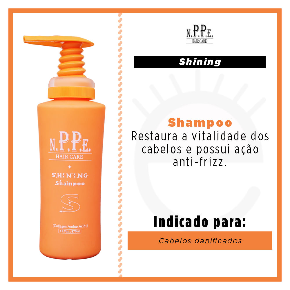 シャンプー peeg Shampoo Hidratante Nppe Hair Care Shining Shampoo - Época Cosméticos