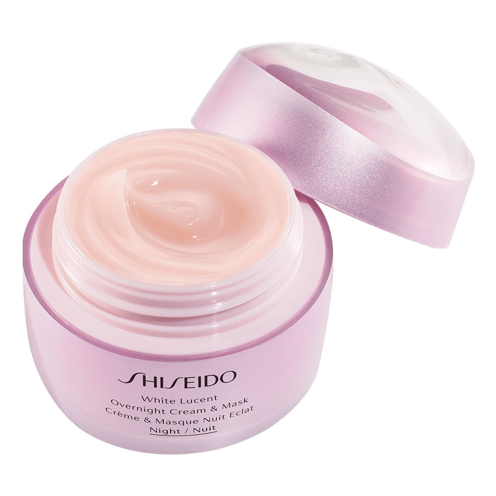 SHISEIDO WHITE LUCENT ナイトクリーム75g White Lucent Overnight Cream & Mask - Shiseido Tratamento Noturno
