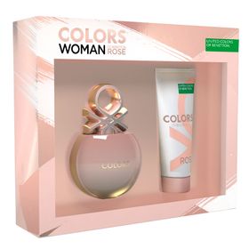 Kit-Colors-Her-Rose-Benetton---Perfume-Feminino---Locao-Corporal