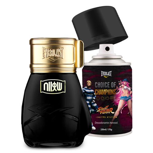 Desodorante Masculino Everlast Choice Of Champions Street Fighter